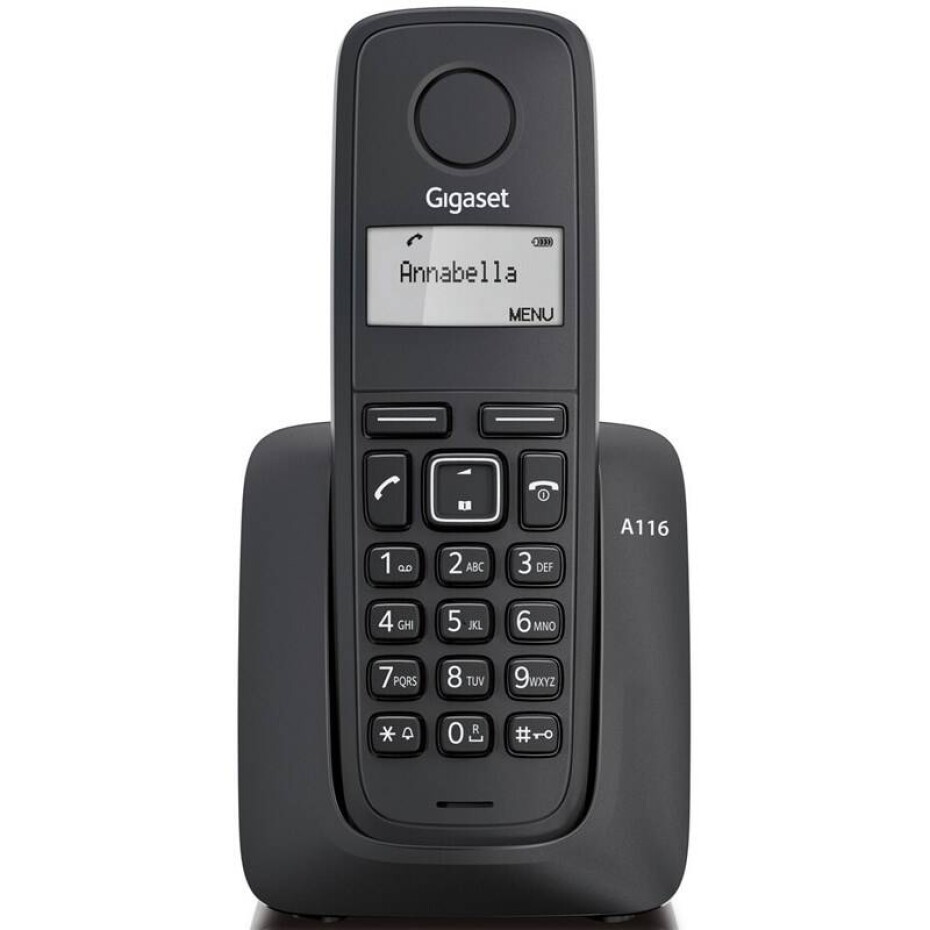 Gigaset A116 (S30852-H2801-R601) černý - main (0)