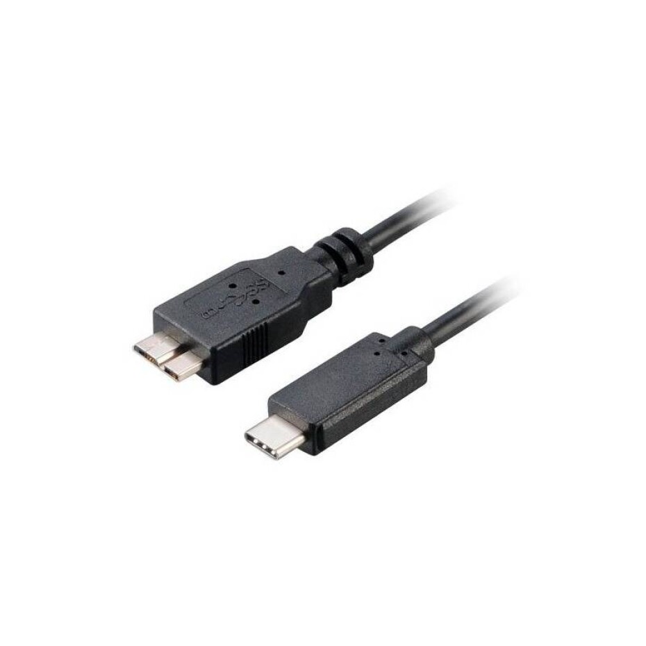 akasa USB-C 3.1/USB micro B, 1m (AK-CBUB29-10BK) černý - main (0)