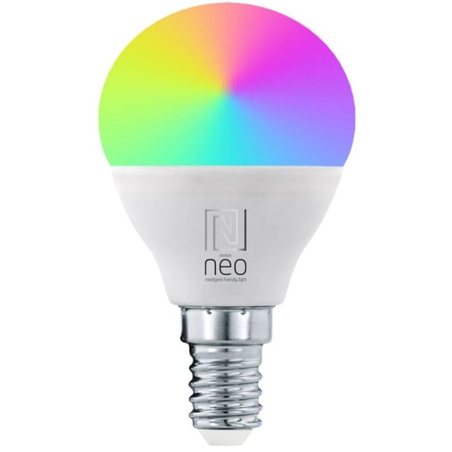 IMMAX NEO LITE SMART LED E14 6W RGB+CCT barevná a bílá, stmívatelná, Wi-Fi, P45, TUYA (07745L) - main (0)