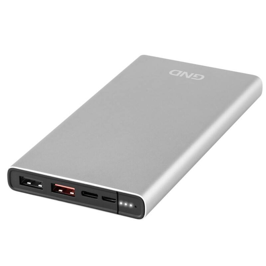 GND 10000 mAh, USB-C PD 18W (PB100002SB) stříbrná - main (0)