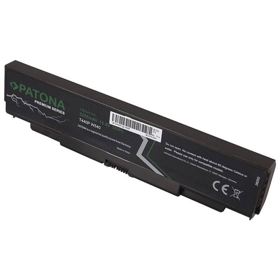 PATONA pro LENOVO L440/T440p 5200mAh Li-Ion 10,8V 45N1145 Premium (PT2825) - main (0)
