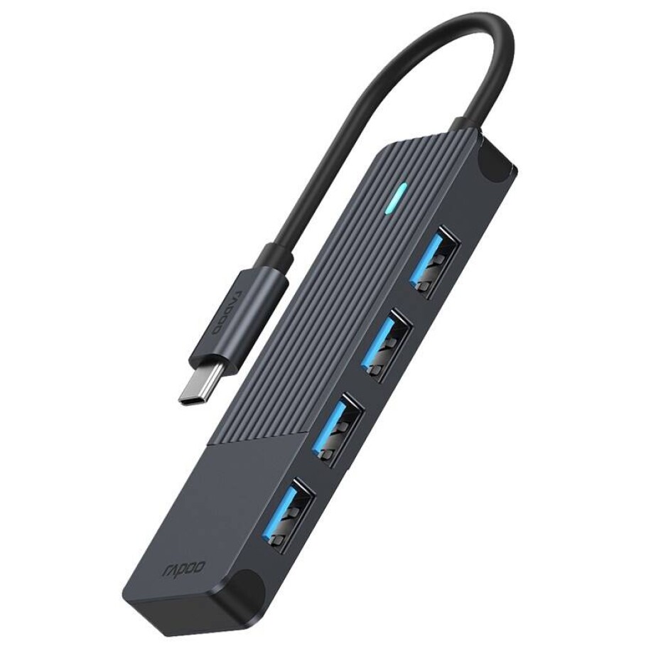 Rapoo USB-C/4x USB 3.0 (UCH-4001) - main (0)