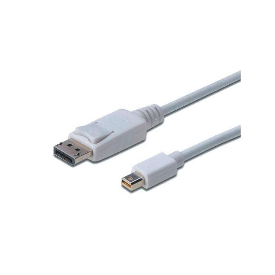 Digitus DisplayPort / Mini DisplayPort, 2m (AK-340102-020-W) bílý - main (0)
