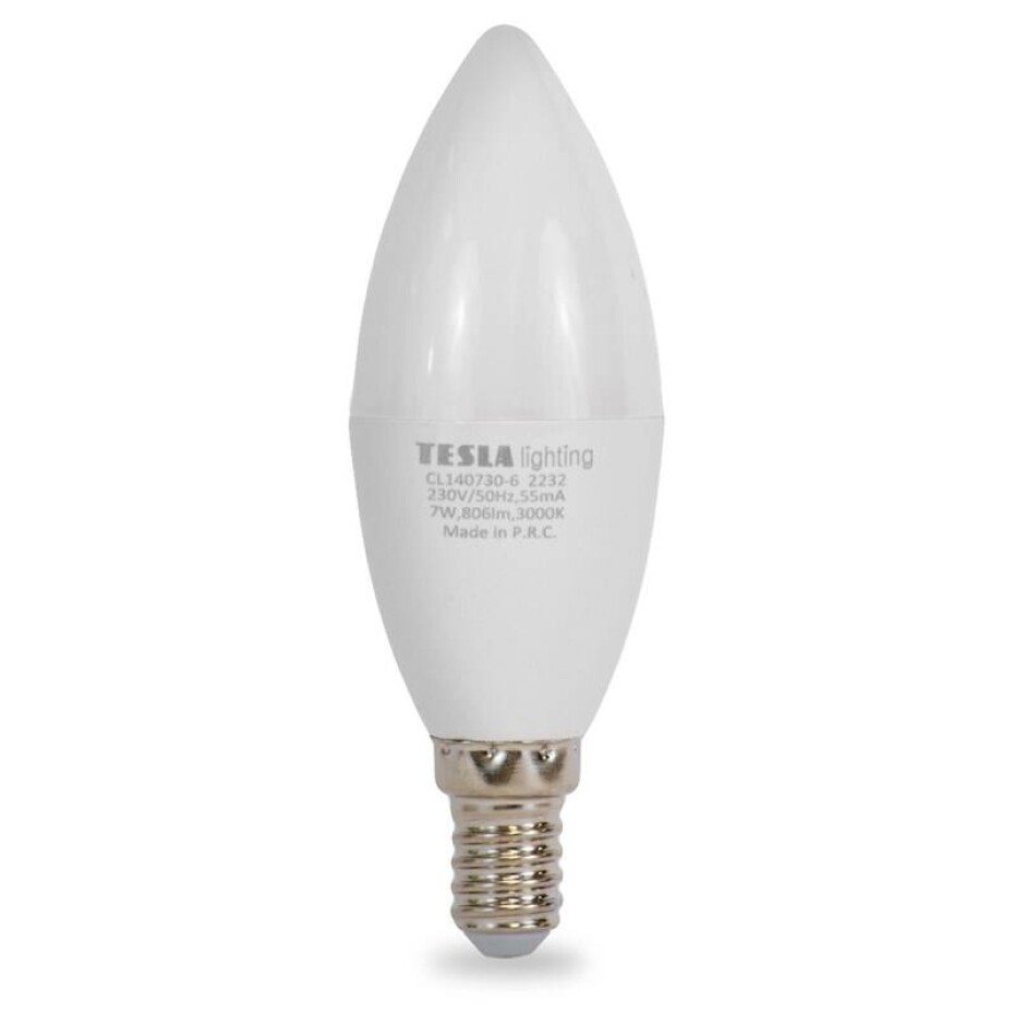 Tesla svíčka, E14, 7W, teplá bílá (CL140730-6) - main (0)