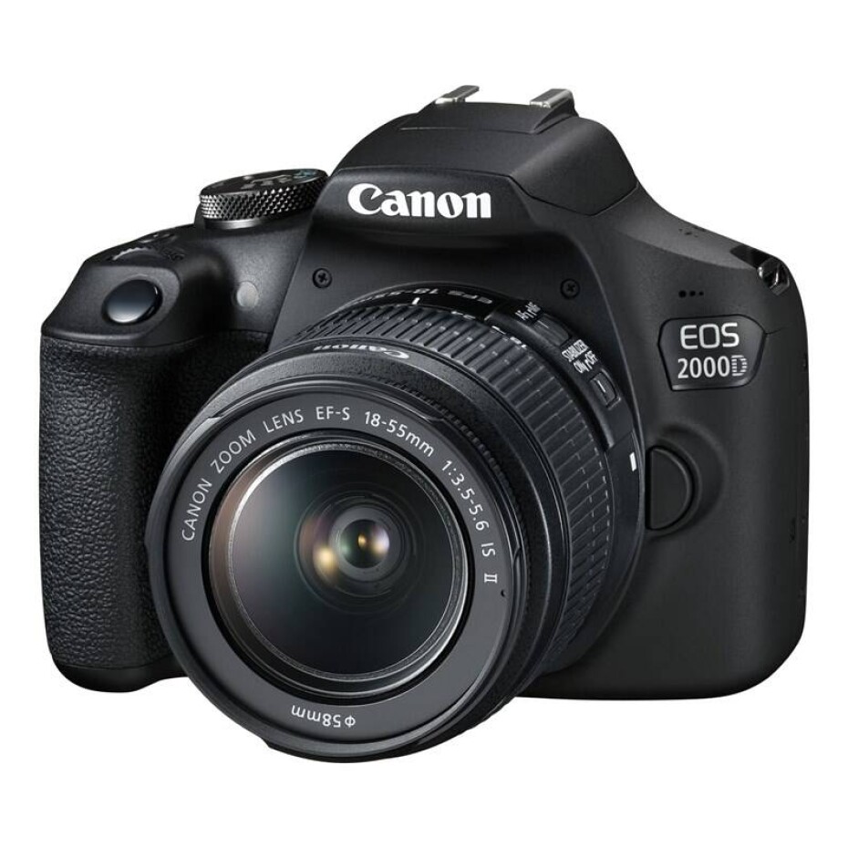 Canon EOS 2000D + 18-55 IS II černý - main (0)