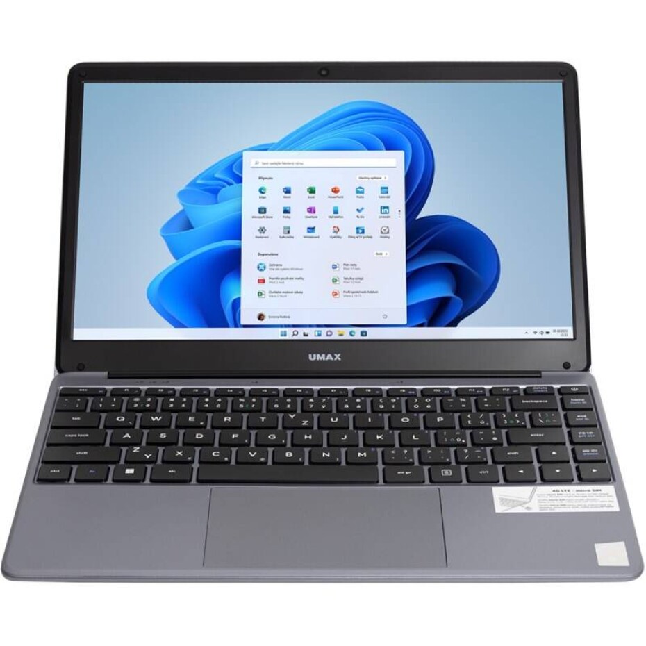 Umax VisionBook 14WQ LTE (UMM230242) šedý - main (0)