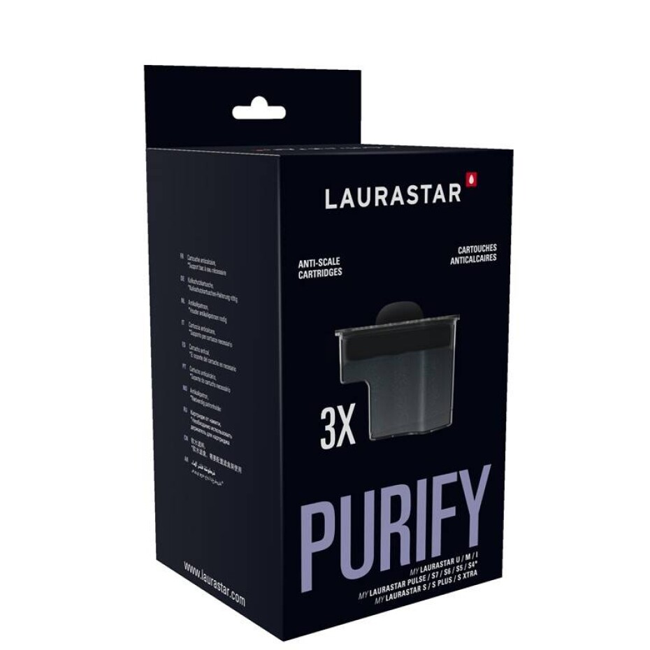 Laurastar TRIPACK ANTI-SCALE WATER FILTER CARTRIDGES (systems) černé - main (0)