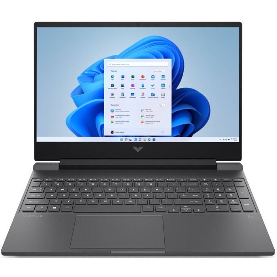 HP Victus 15-fa1623nc (944R3EA#BCM) šedý - main (0)