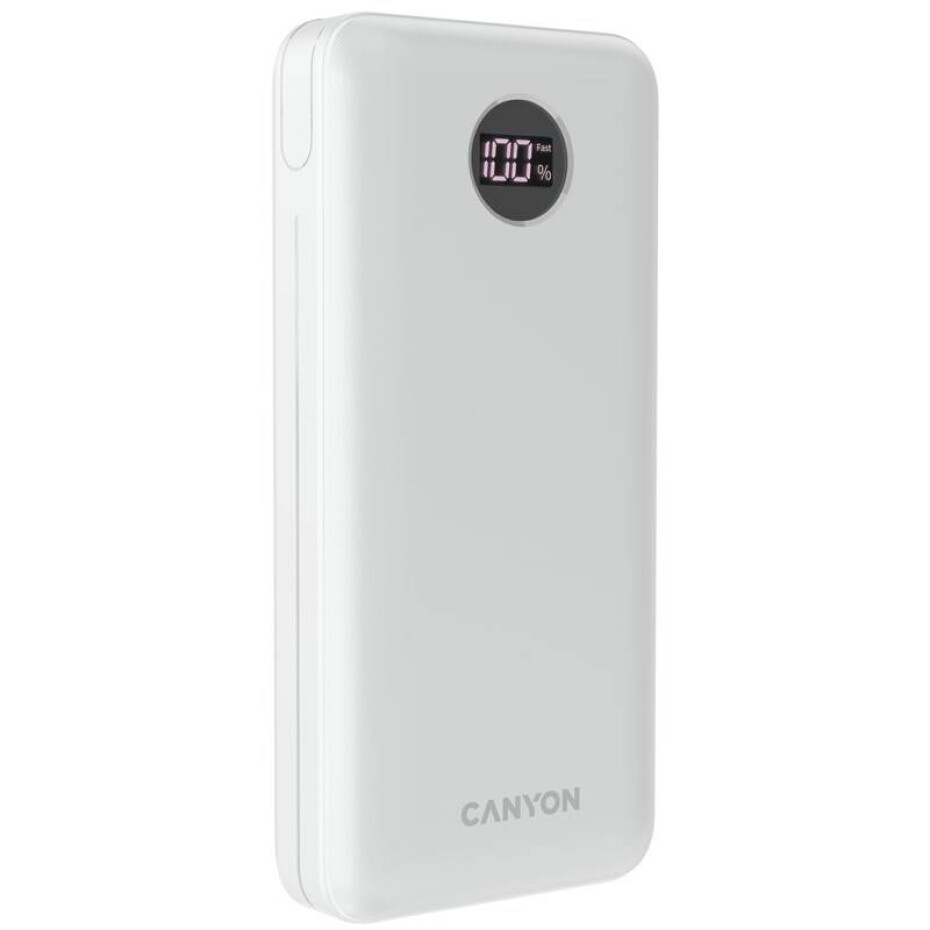 Canyon PB-2002W, 20 000 mAh (CNE-CPB2002W) bílá - main (0)