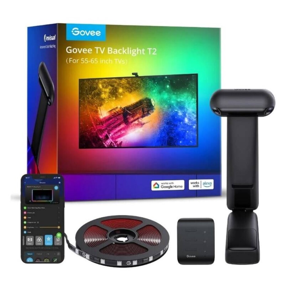 Govee DreamView T2 DUAL TV 55-65" SMART LED RGBIC (H605C311) - main (0)