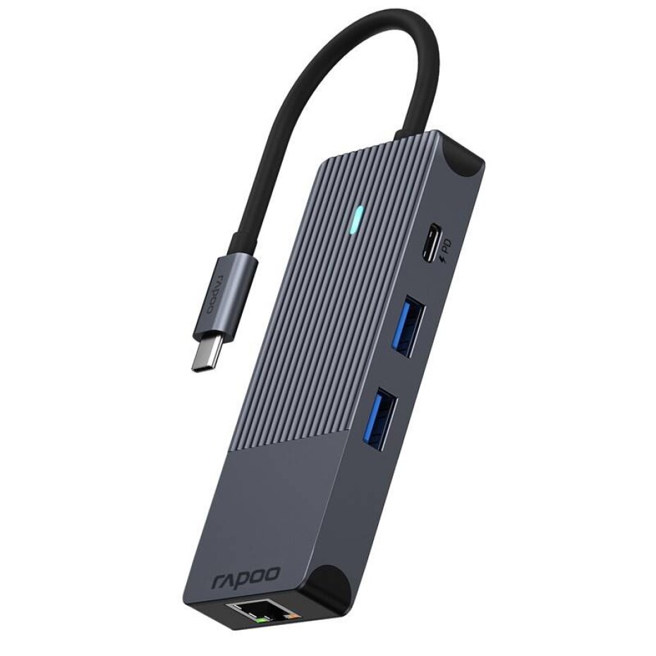 Rapoo 8-in-1 USB-C Multiport (UCM-2004) černý - main (0)