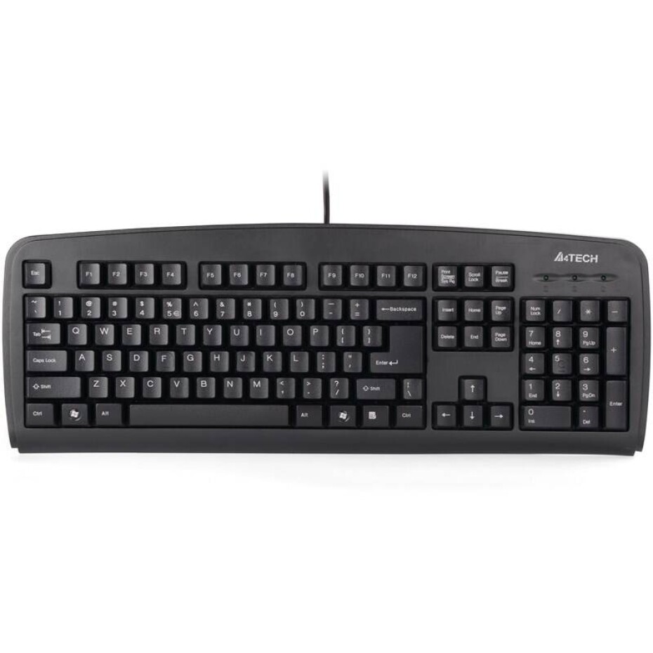 A4Tech KB-720, USB, CZ (KB-720 USB BLACK) černá - main (0)