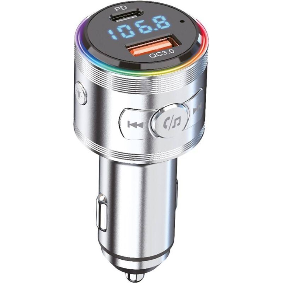 WG QC 3.0, USB-A QC 3.0 18W/USB-C PD 3.0 30W stříbrný - main (0)