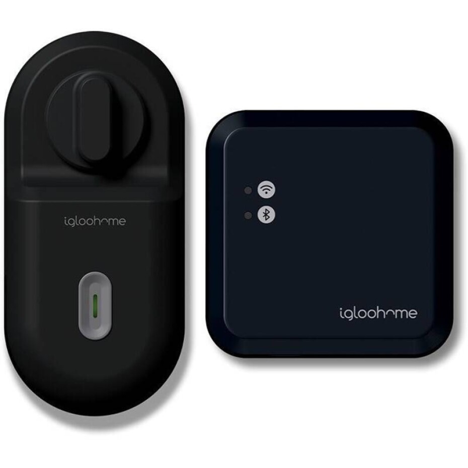 Igloohome Retrofit Lock + Wi-Fi Bridge (OE1 + EB1) černý - main (0)
