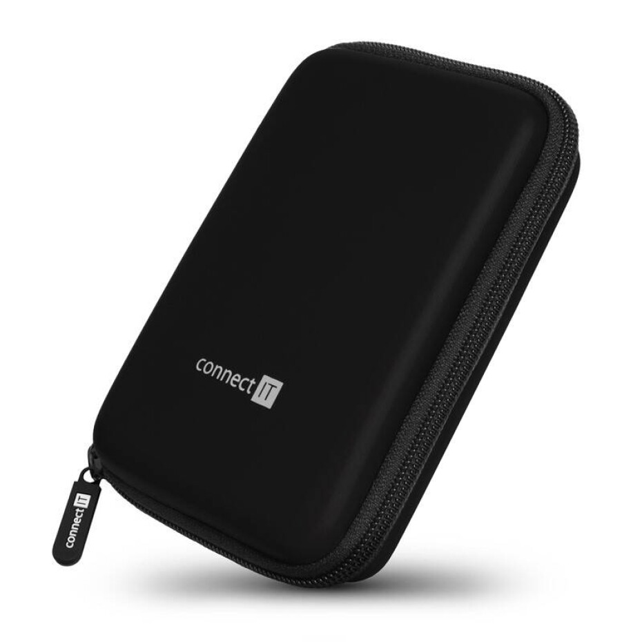 Connect IT HardShellProtect, skořepinové, pro 2,5" HDD - černé (CFF-5000-BK) - main (0)