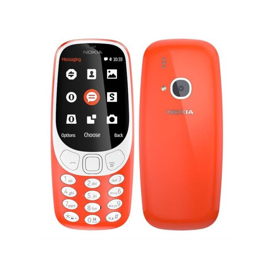 Nokia 3310 (2017) Dual SIM (A00028109) červený - main (0)