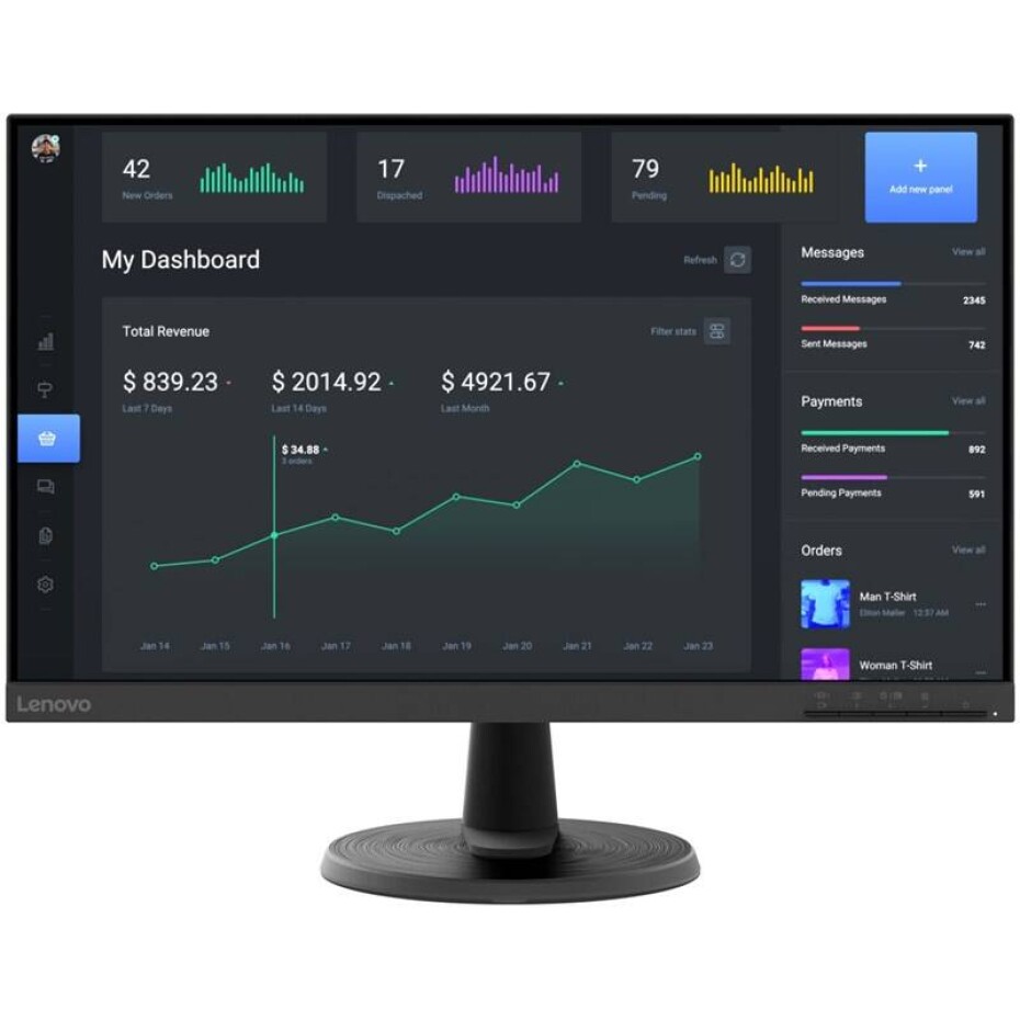 Lenovo D24-40 (67A2KAC6EU) černý - main (0)