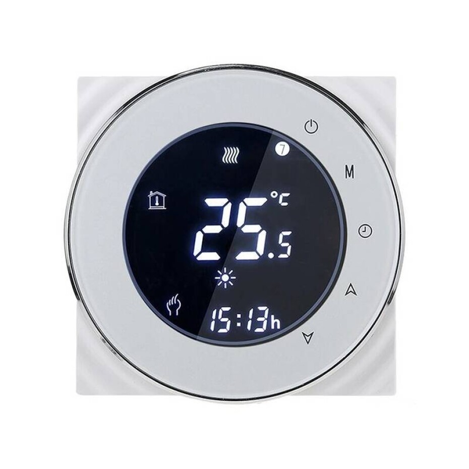 iQtech SmartLife GCLW-W, WiFi termostat pro bojlery a kotle s bezpotenciálovým spínáním (IQTGCLW-W) bílý - main (0)