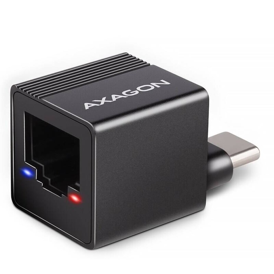 Axagon USB-C 3.2 Gen 1 - Gigabit Ethernet Mini (ADE-MINIC) černá - main (0)