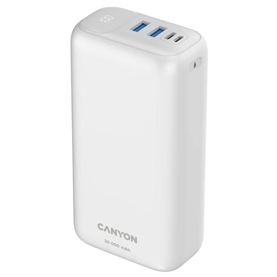 Canyon PB-301W, 30 000 mAh (CNE-CPB301W) bílá - main (0)