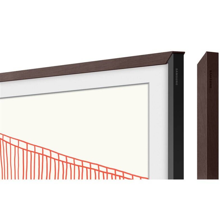 Samsung pro Frame TV s úhlopříčkou 65" (2021), Rovný design (VG-SCFA65BWBXC) hnědý - main (0)