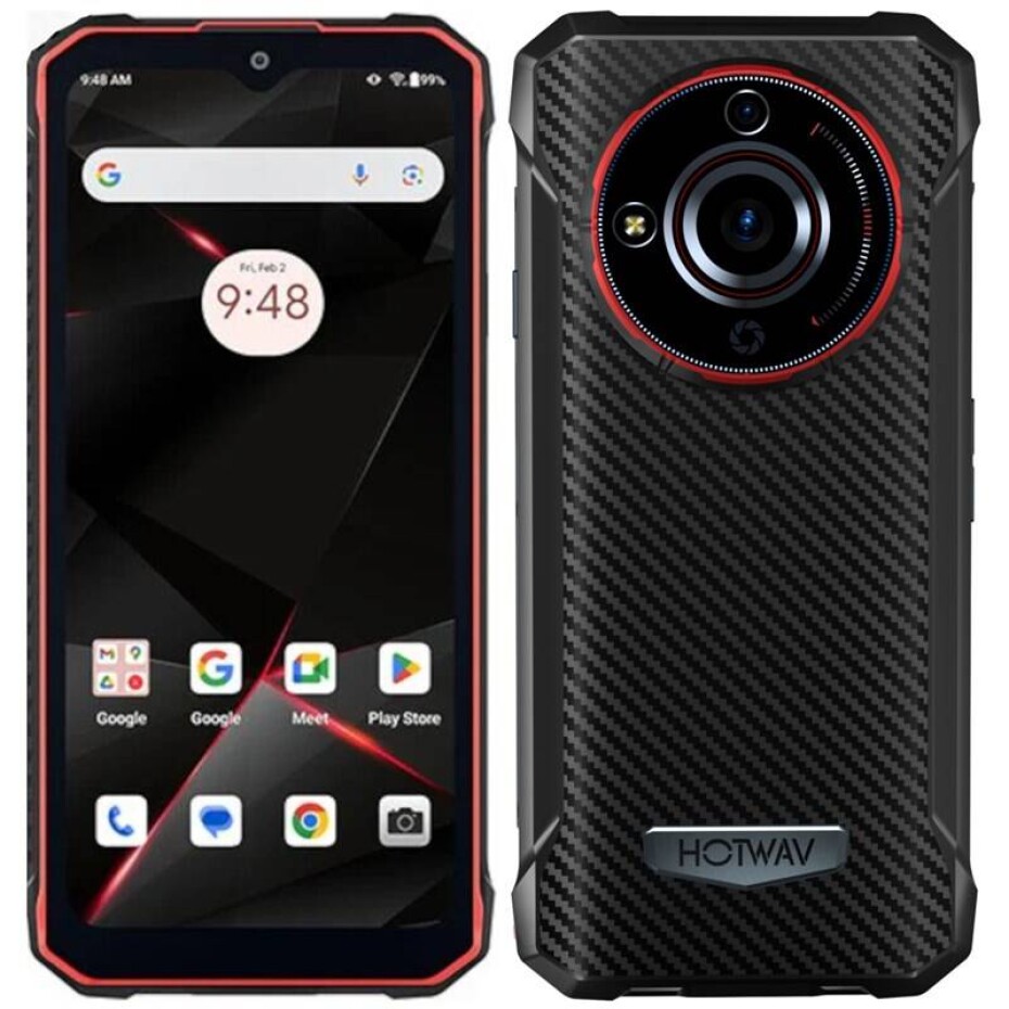 Aligator Hotwav T7 8 GB / 128 GB (AHWT7BR) černý/červený - main (0)