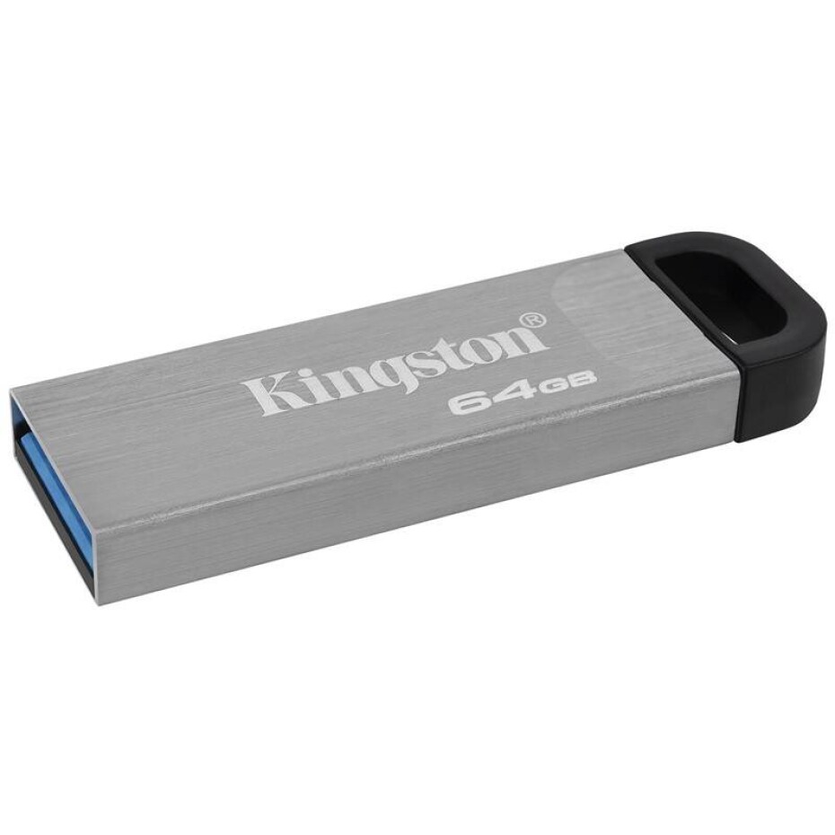 Kingston DataTraveler Kyson 64 GB (DTKN/64GB) stříbrný - main (0)