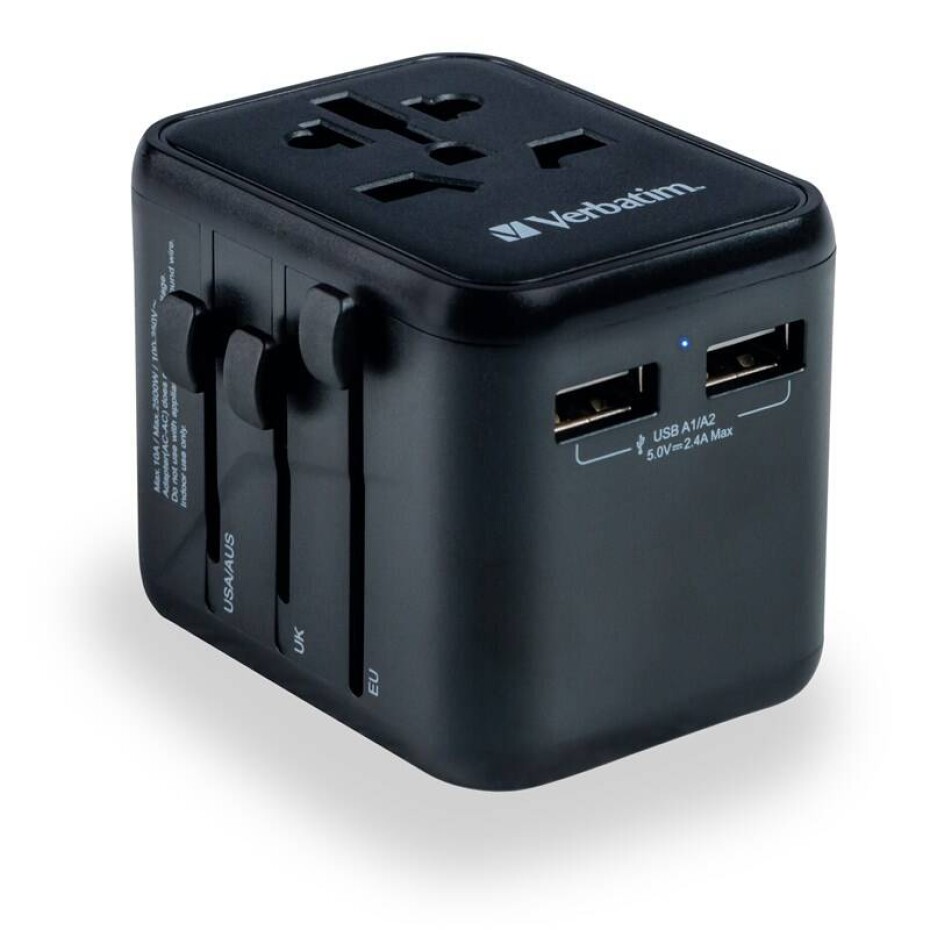 Verbatim UTA-01 s 2 x USB-A porty (49543) černý - main (0)