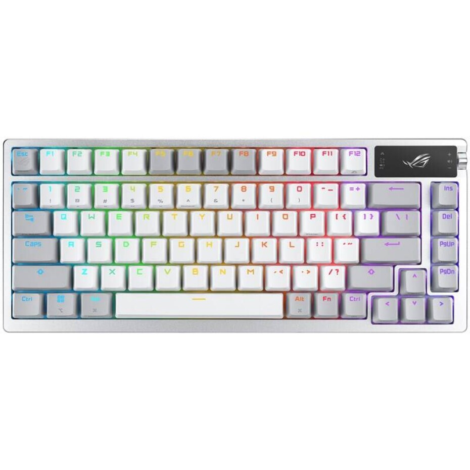 Asus ROG AZOTH (ROG NX Snow/PBT ) - US (90MP031A-BKUA11) bílá - main (0)