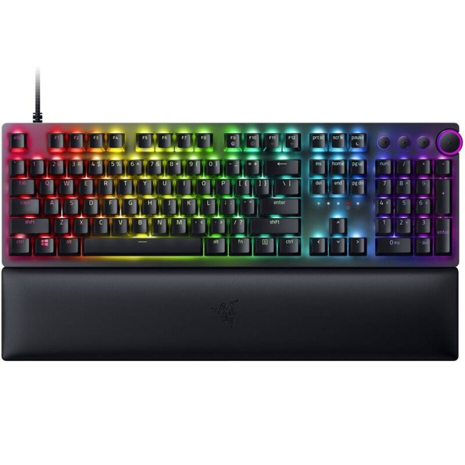 Razer Huntsman V2 (Red Switch) - US Layout (RZ03-03930100-R3M1) černá - main (0)