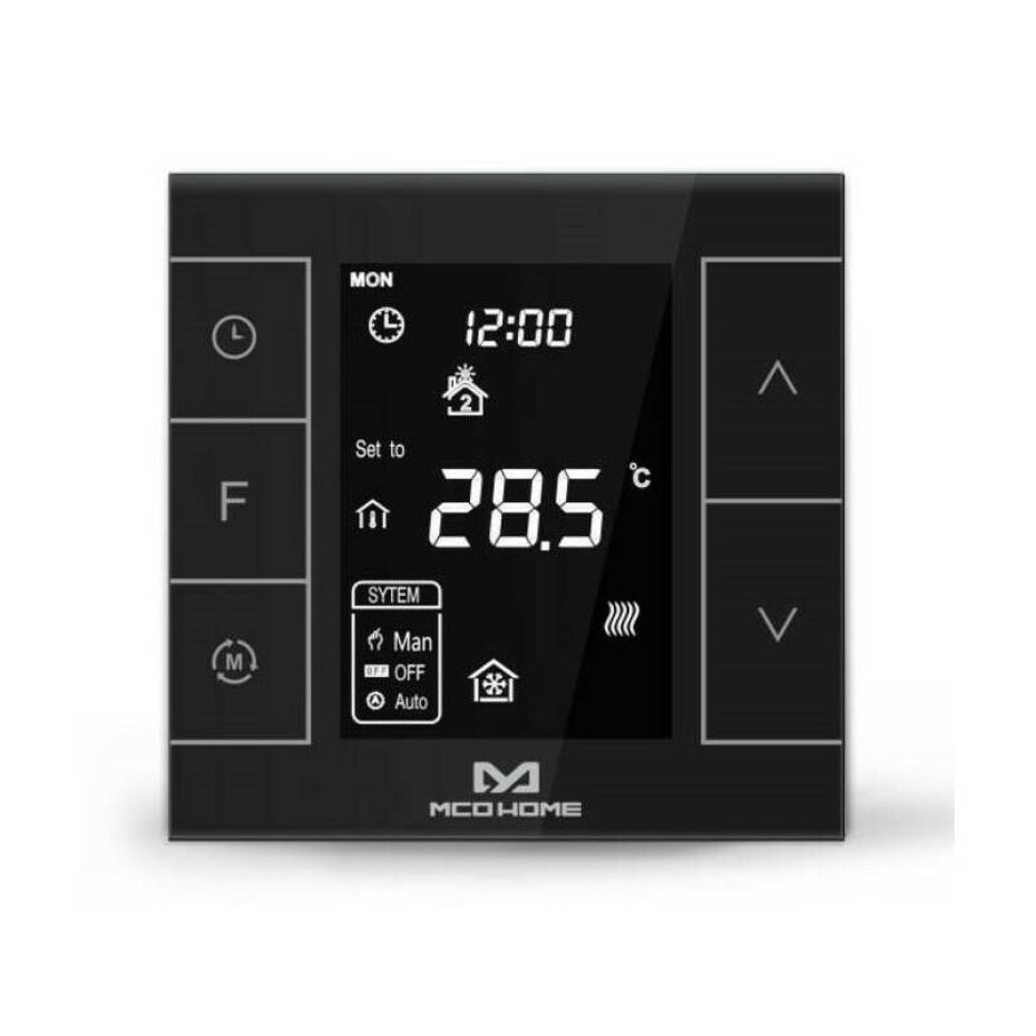 MCO Home pro el. topení V2 vč. čidla, Z-Wave Plus (MCO-MH7H-EHB) černý - main (0)