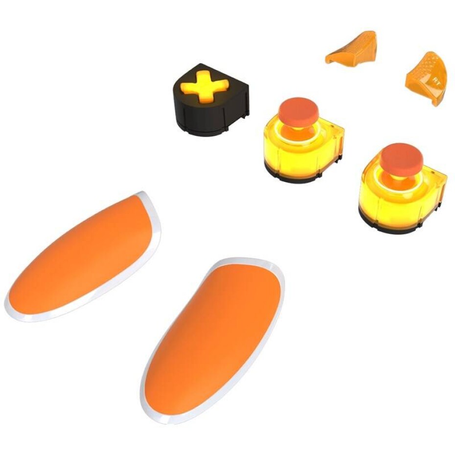 Thrustmaster eSwap X LED ORANGE CRYSTAL pack,7 modulů pro eSwap X,pro PC a Xbox Series X/S (4460222) - main (0)