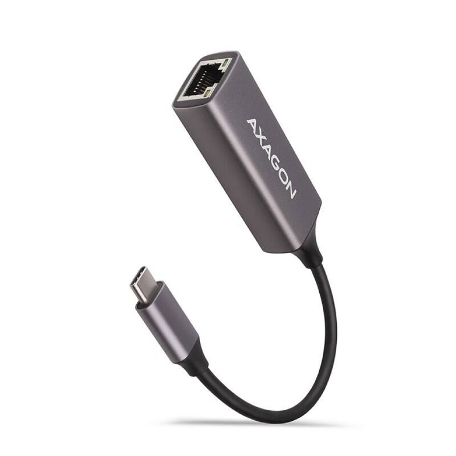 Axagon USB-C 3.2 Gen 1 - Gigabit Ethernet (ADE-TRC) šedá - main (0)