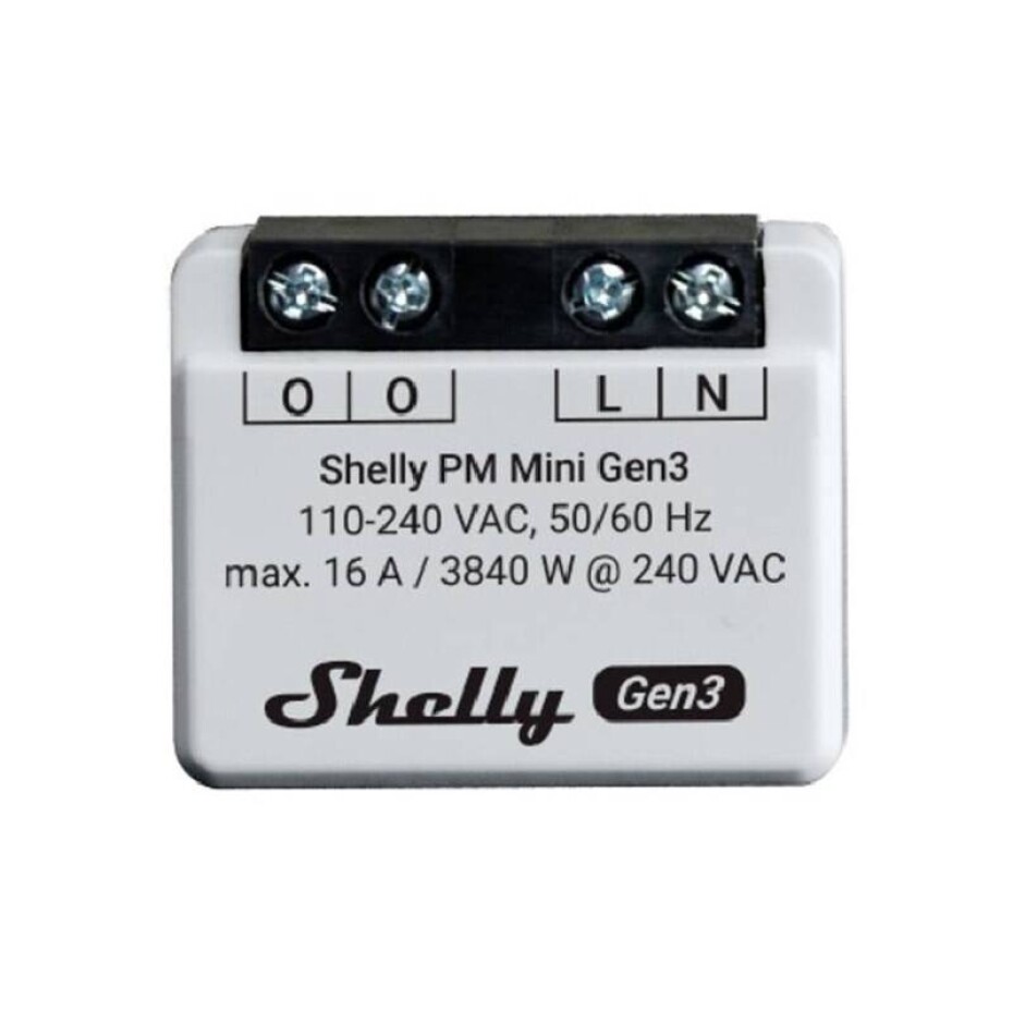 Shelly Gen3 PM Mini, měřič spotřeby, WiFi (SHELLY-GEN3-PM-MINI) - main (0)