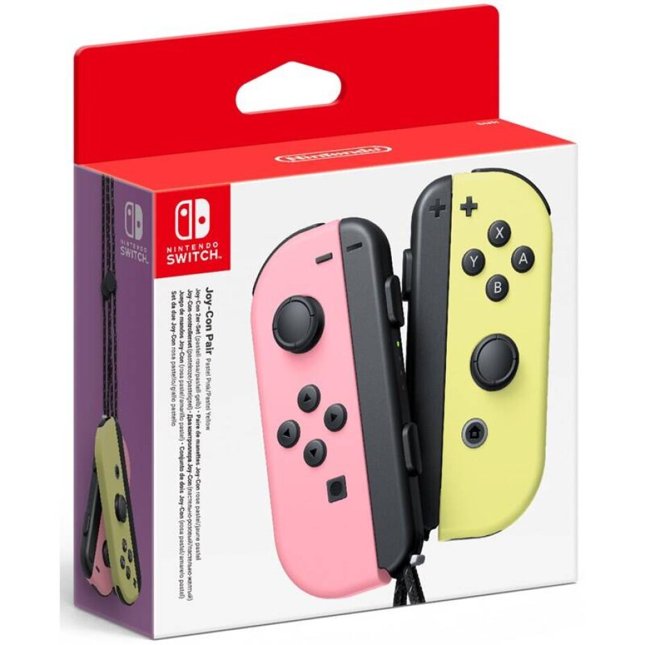 Nintendo SWITCH Joy-Con Pair Pastel Pink/Yellow (NSP086) - main (0)
