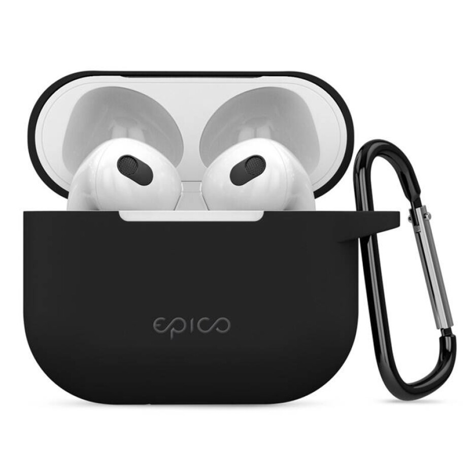 Epico Outdoor Cover s karabinou pro Apple AirPods 3 (9911101300025) černé - main (0)