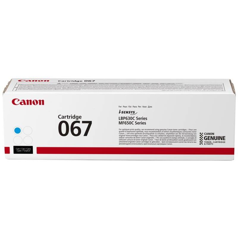 Canon 067 C, 1250 stran (5101C002) azurový - main (0)