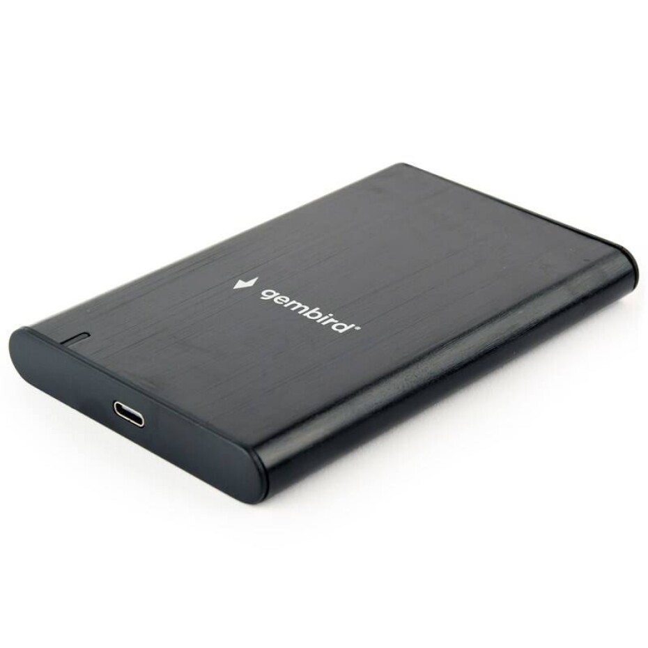 Gembird pro 2,5” disky, USB 3.1, Type-C, broušený hliník (HDP05243L) - main (0)