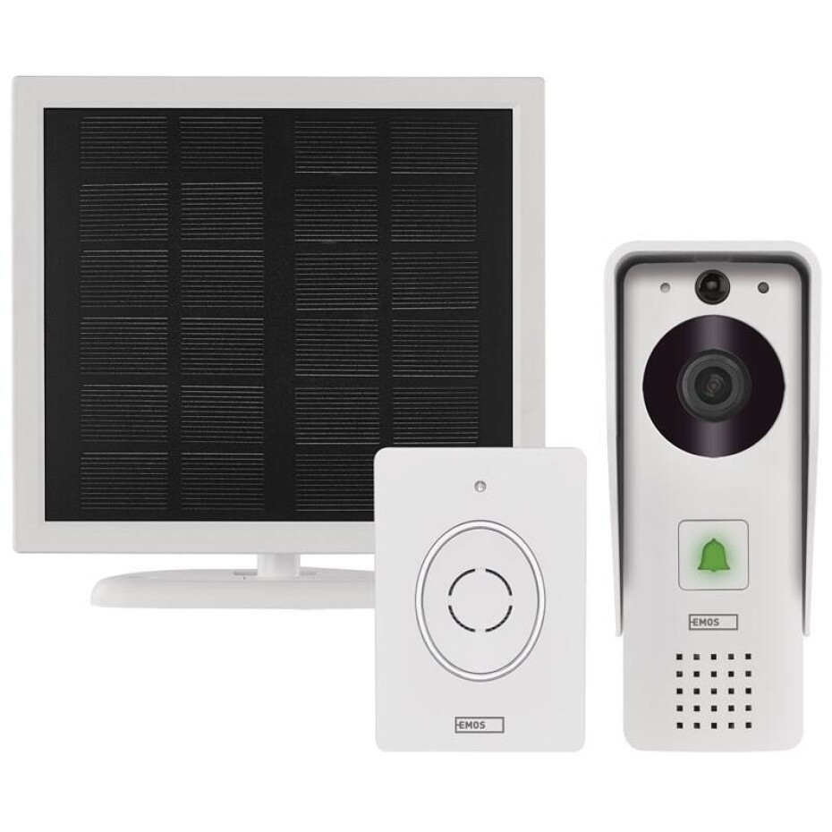 EMOS GoSmart bateriový IP-09D, Wi-Fi, solární panel (H4030) - main (0)
