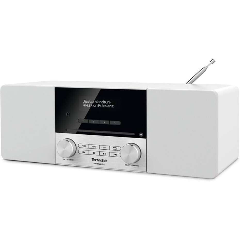 Radiopřijímač DAB+/CD Technisat DIGITRADIO 3 bílý - main (0)