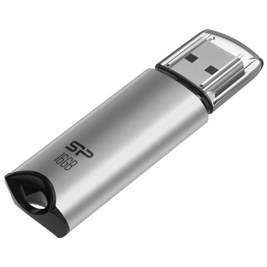 Silicon Power Marvel M02 16 GB (SP016GBUF3M02V1S) stříbrný - main (0)
