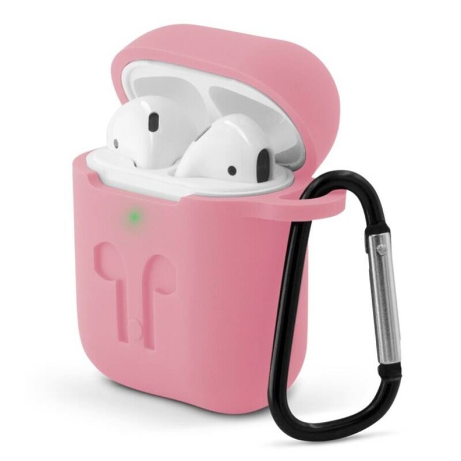 Epico Outdoor Cover s karabinou pro Apple Airpods Gen 1/2 (9911102300011) růžové - main (0)