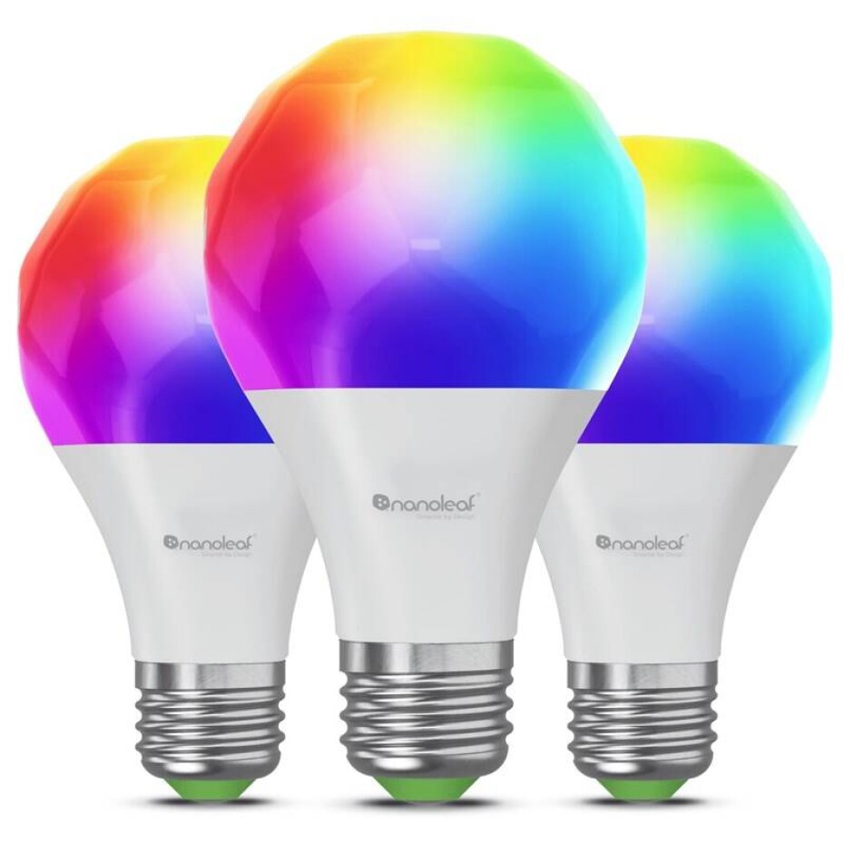 Nanoleaf Essentials Smart, Matter, A60, E27, 3 ks (NF080B02-3A19E) - main (0)