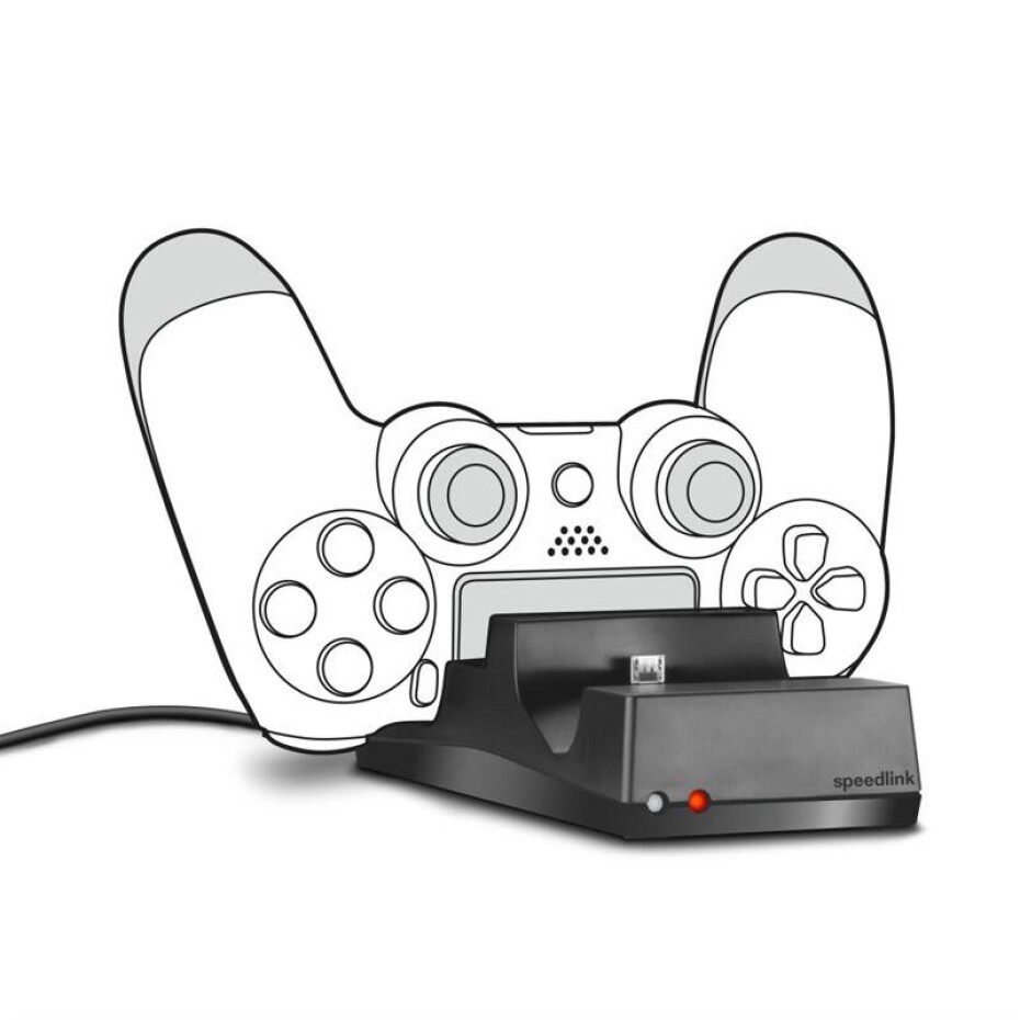 Speed Link Jazz pro PS4 DualShock 4 (SL-450000-BK) černý - main (0)