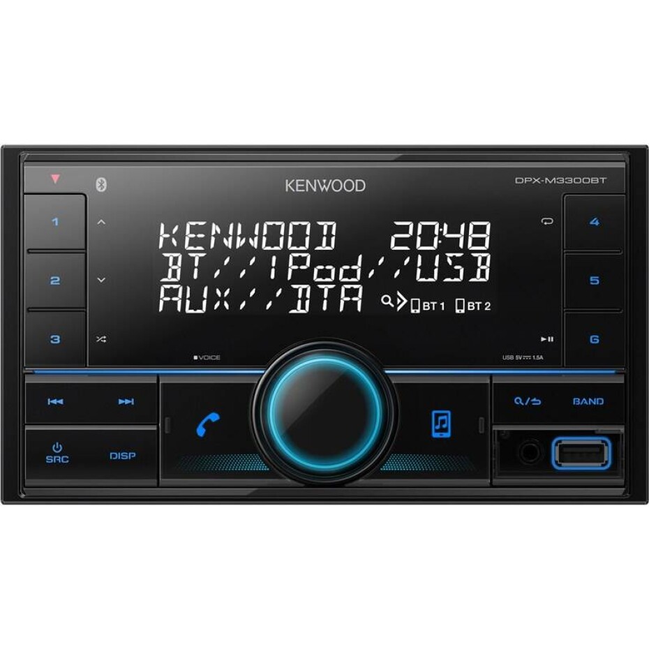 KENWOOD DPX-M3300BT černé - main (0)