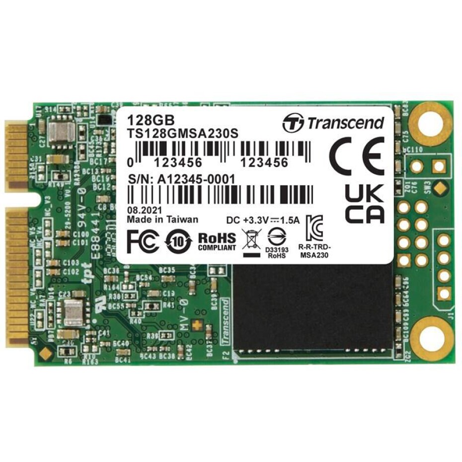 Transcend MSA230S 128GB SATA III (TS128GMSA230S) - main (0)