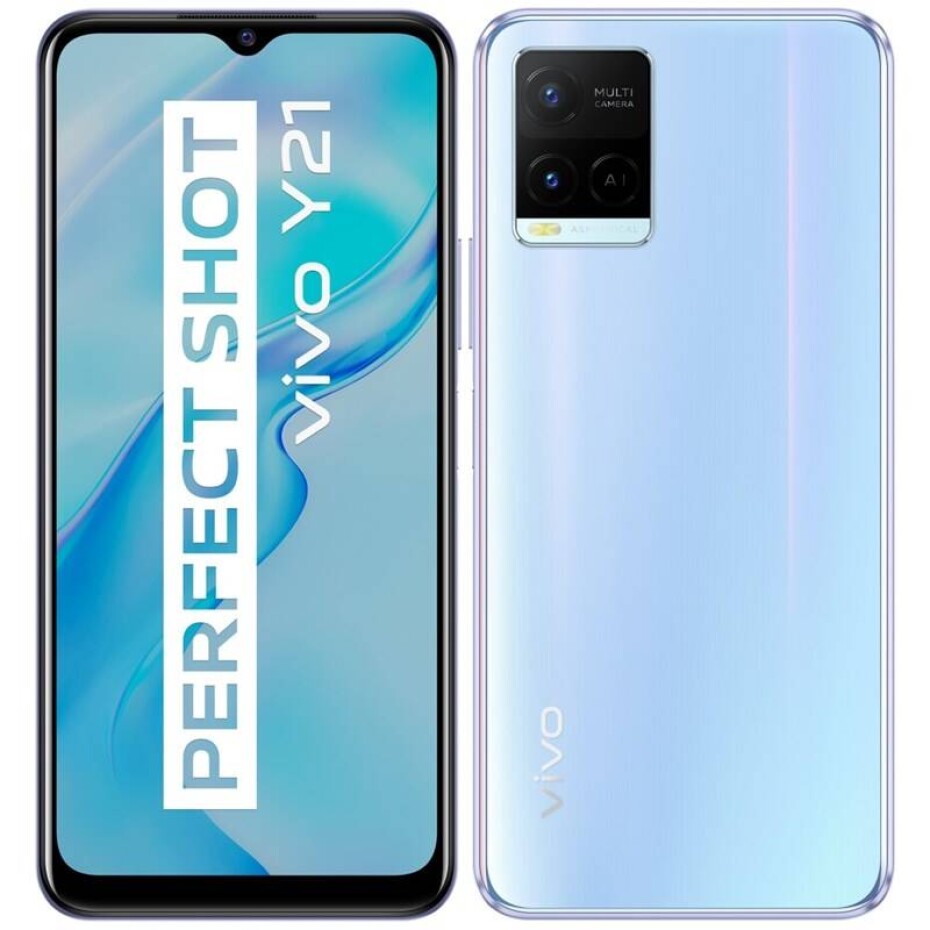 vivo Y21 4 GB / 64 GB - Pearl White (5658914) - main (0)