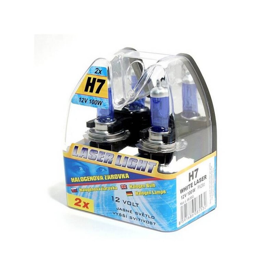 Compass 12 V H7 100W WHITE LASER 2 ks - main (0)