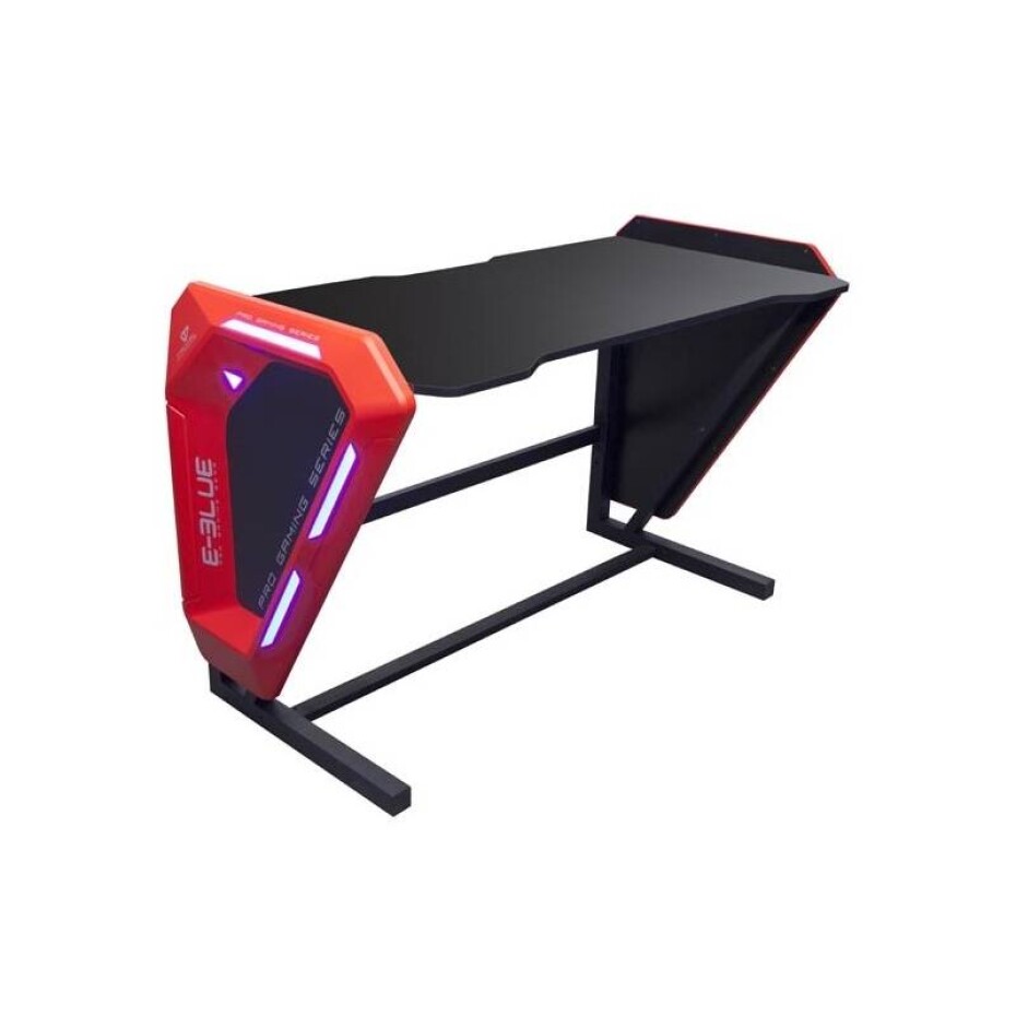 E-Blue 125x62 cm, podsvícený (EGT002BKAA-IA) černý/červený - main (0)