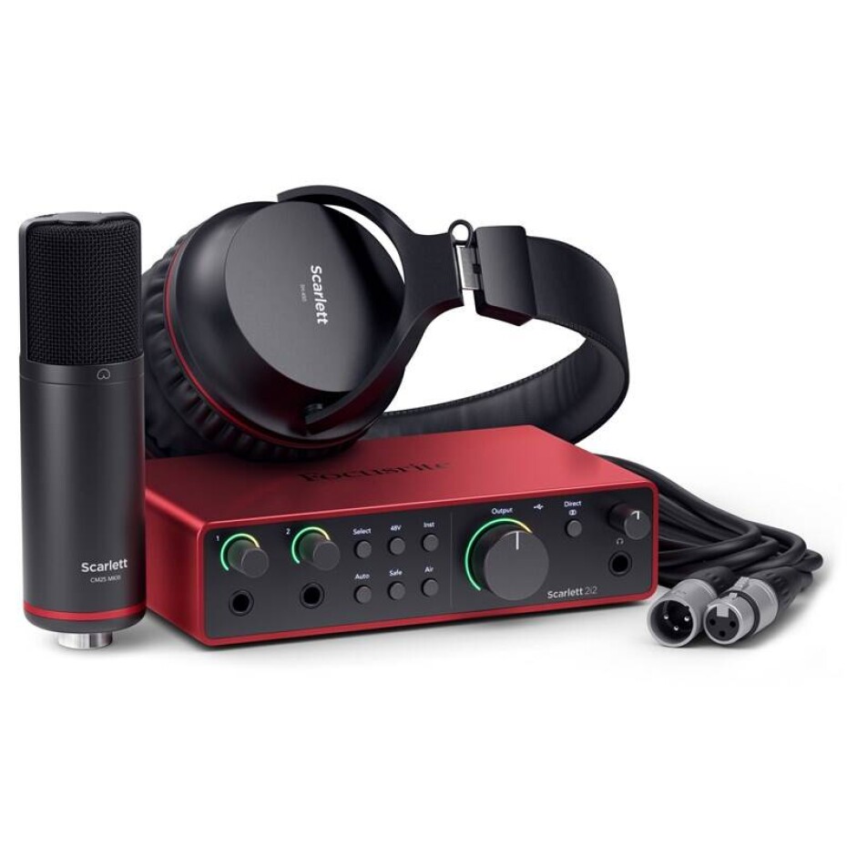 Focusrite Scarlett 2i2 Studio 4th Gen (SCARLETT2i2ST-4G) - main (0)